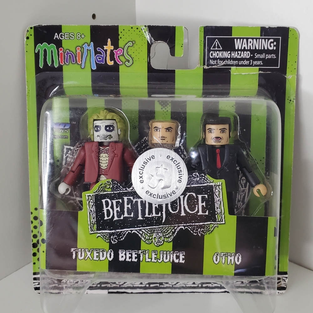 New Beetlejuice Mini Mates, Tuxedo Beetlejuice, Otho, Toys R' US Exclusive